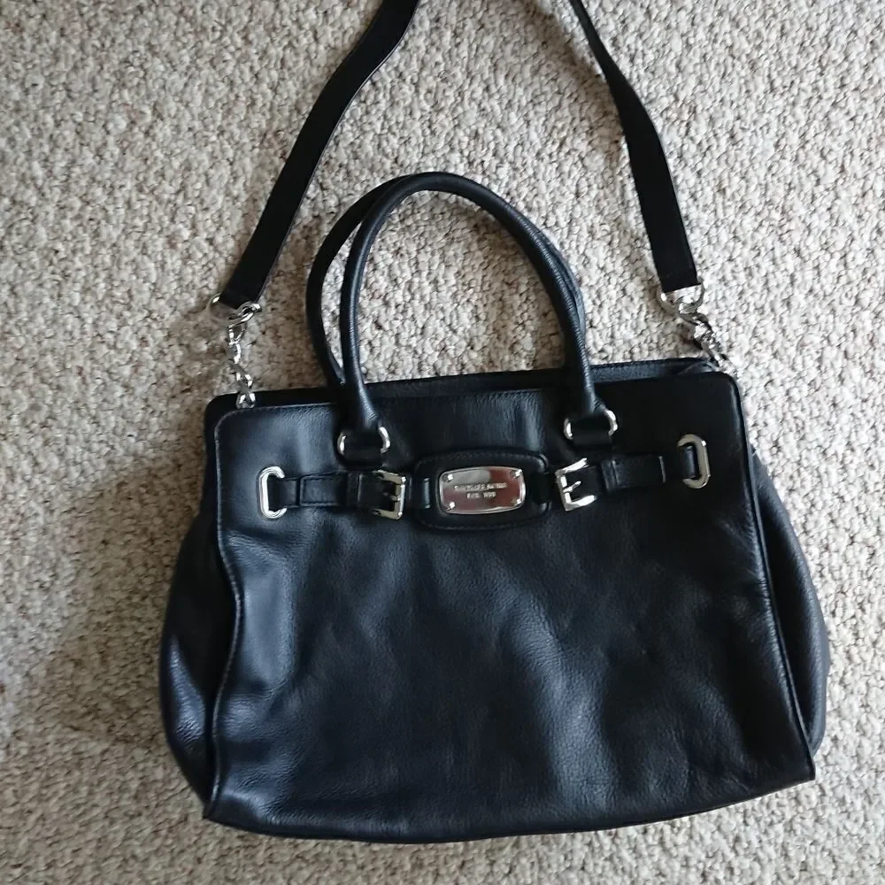 Michael Michael Kors Hamilton East West tote - in black